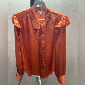 Silk top size small